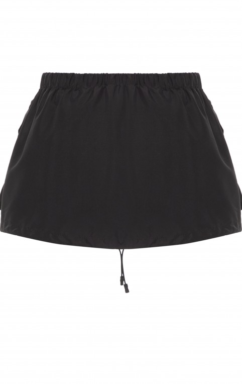 Nylon Skirt Black